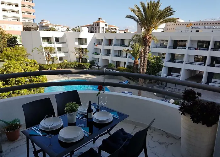 Apartment Casa Palmera Only 150 Meters To The Beach, Heated Pool, Wifi, Sat-Tv, Balcony With Poolview